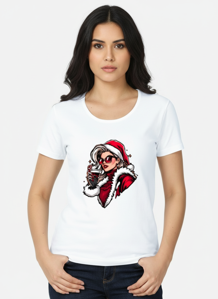 Women's Santa Diva T-Shirt