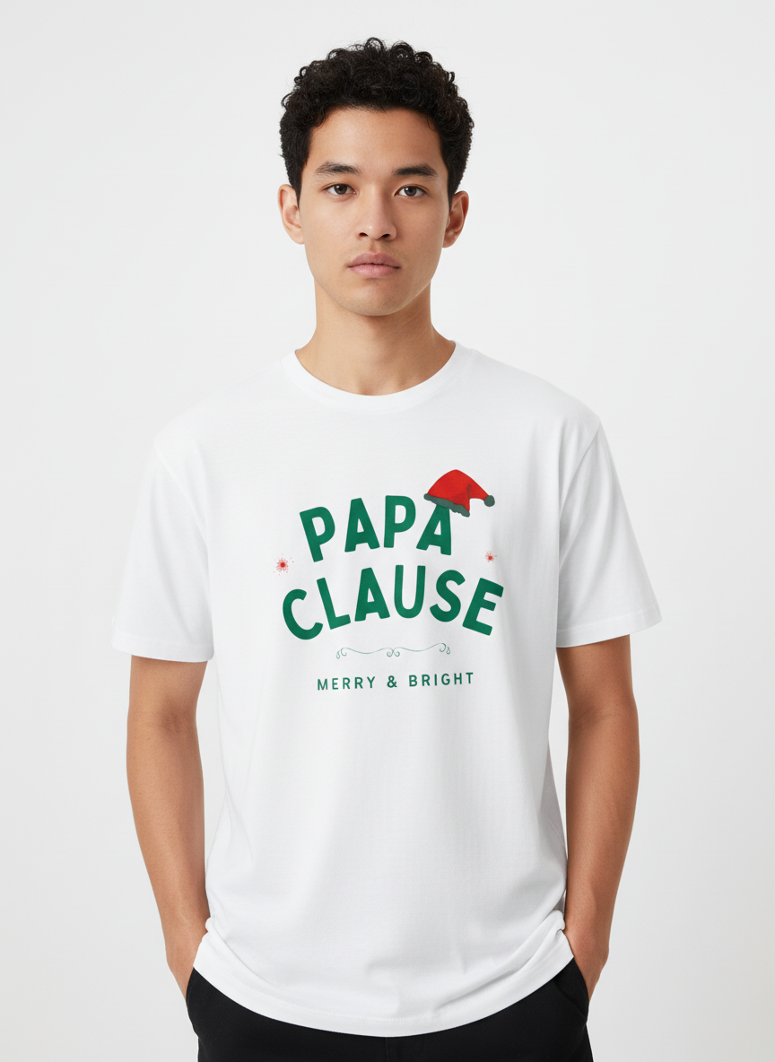 Men's Papa Clause Stretch T-shirt