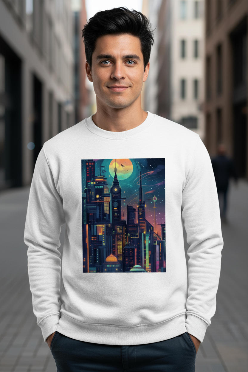 Men's Cityview Oversized Sweatshirt