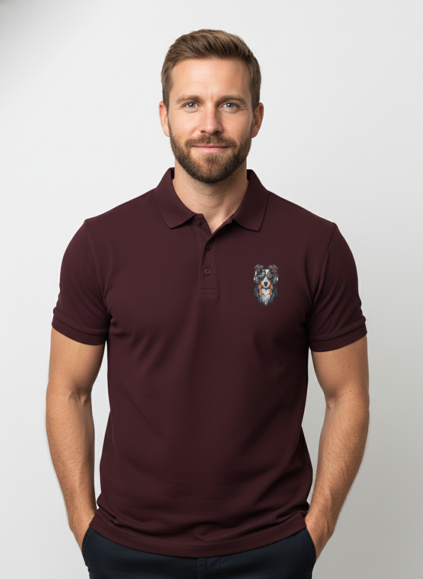 Men's Music Dog Polo